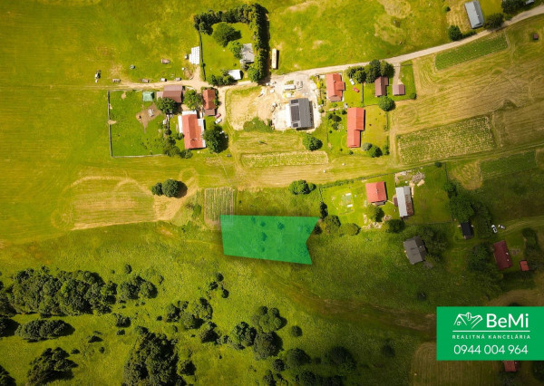 Pozemok na predaj Oravská Lesná 1224m2