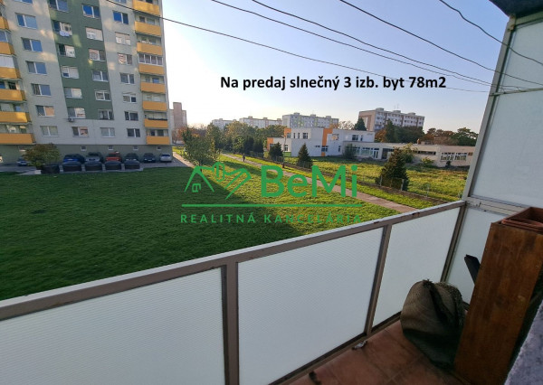 Predané 3 izb. byt - 78m2,rekonštrukcia, Revolučná štvrť, Galanta ID 005-113-EVBA