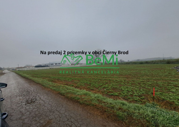 Stavebný pozemok - 3691 m2/530 m2, ľahký priemysel, Čierny Brod ID 011-14-EVBA