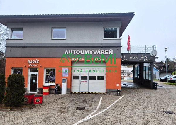 Autoumyváreň s kaviarňou a dvomi bytmi ID: 059-18-STK