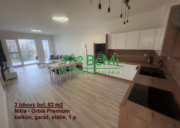 Luxusný 3-izbový byt s parkovacím miestom v srdci Nitry – Orbis Premium