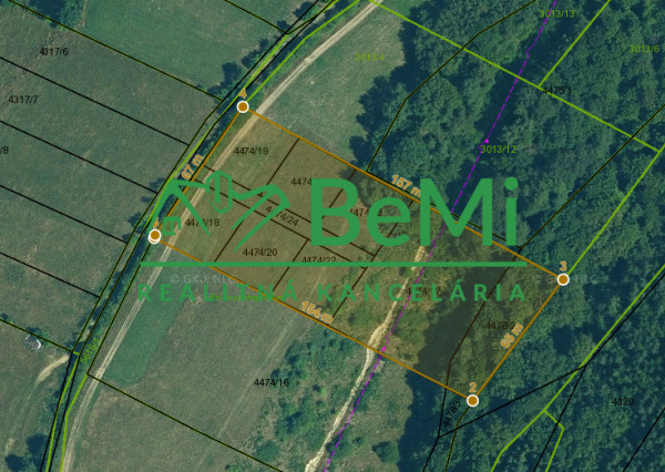 Lukratívne investičné pozemky na Mihaľove. Cena 19000€ za parcelu