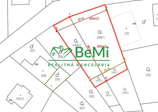 Exkluzívne na predaj stavebný pozemok v obci Brezolupy