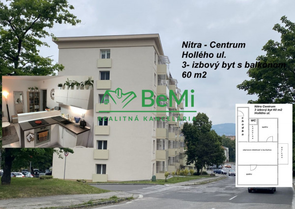 Nitra centrum 2 - izbový byt 560-112-MIGa