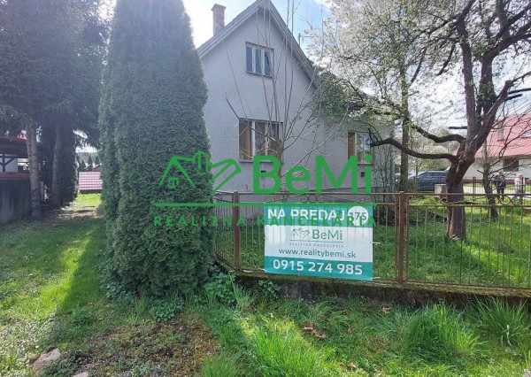 Exkluzívne na predaj - dom, chalupa v obci Veľký Klíž