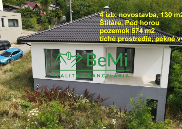 4-izbová novostavba v prémiovej lokalite – Štitáre, Pod horou