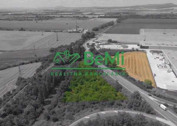 Predaj -priemyselný pozemok pre podnikanie v meste Piešťany