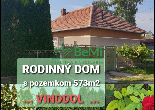 Rodinný DOM  so záhradou...573m2... Vinodol (155-12-DARE)
