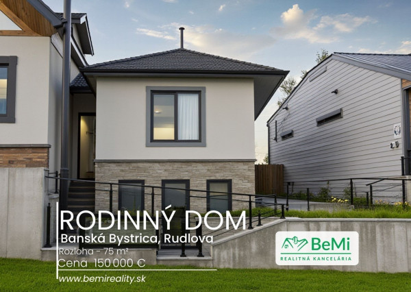 Rodinný dom na predaj – Banská Bystrica, Rudlová