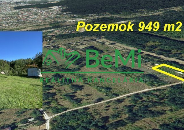 Pozemok záhrada Nitra Štitáre 949 m2 ID 583-14-MIGa