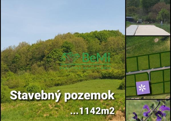 Stavebný POZEMOK ...1142 m2...Horné Hámre (170-14-DARE)