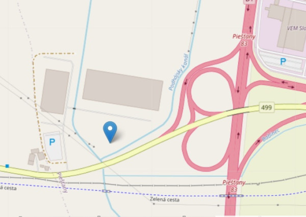 Predaj -priemyselný pozemok pre podnikanie v meste Piešťany