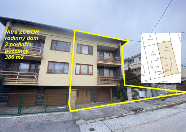 Rodinný dom Nitra ZOBOR id 595-12-MIG