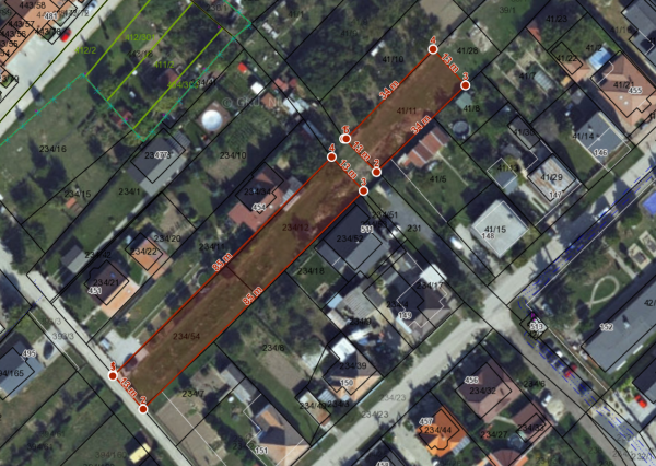 Rozsiahly stavebný pozemok v Abraháme - 1481m2 ID 016-14-NIBA