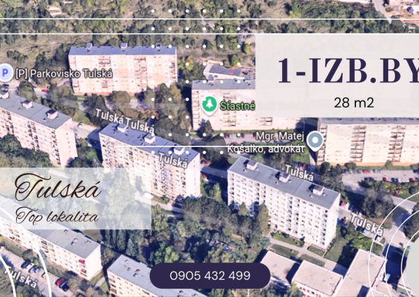 1-izbový byt, rekonštrukcia, Tulská, Banská Bystrica