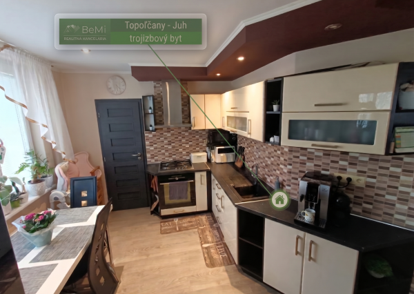 3-izbový byt (85m²) v TOP stave, klíma, zateplený dom, TO. 014-113-RAKOEa