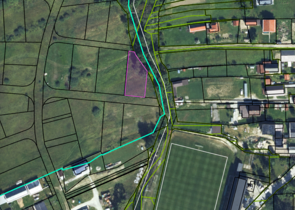 Na predaj stavebný pozemok – Oravské Veselé, 674 m²