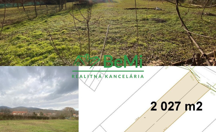 Pozemok Štitáre 2 027 m2 ID 226-14-MIG