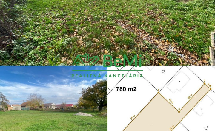 Pozemok 780 m2 Cabaj - Čápor (časť Cabaj) ID 351-14-MIG