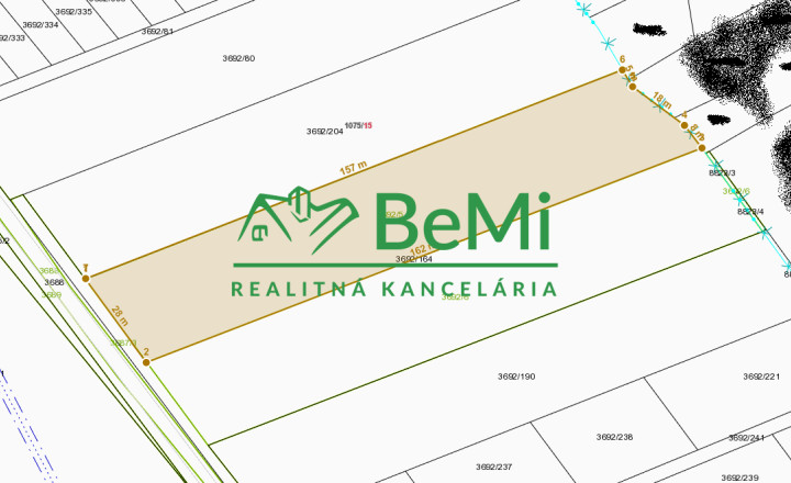 EXKLUZÍVNE - Na predaj investičný pozemok Nitra. 4316 m2