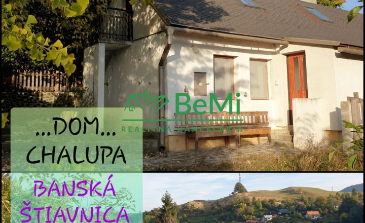 Príjemný DOM, CHALUPA...Banská Štiavnica (101-12-DAR)