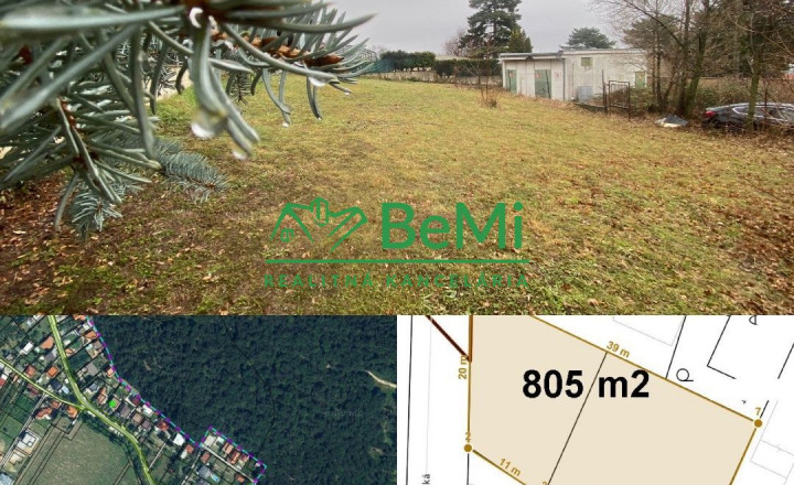 Pozemok Nitra - ZOBOR 805 m2 ID 446-14-MIG