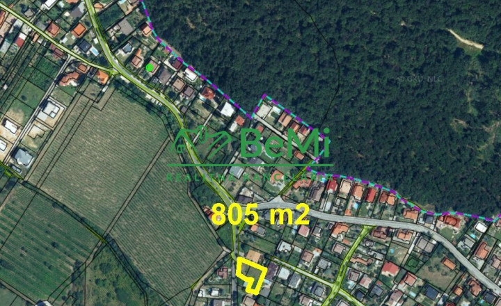 Pozemok Nitra - ZOBOR 805 m2 ID 446-14-MIG - fotografia 3