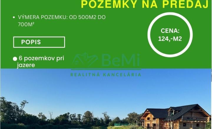 Stavebný  pozemok - 626 m2/700 m2, jazero, Veľké Úľany ID 010-14-EVBA