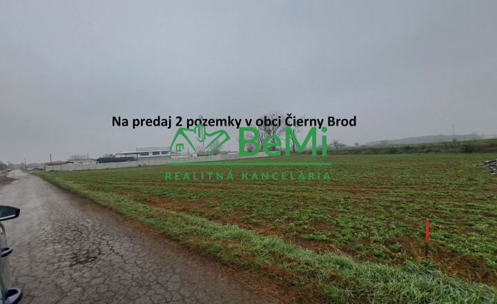 Stavebný pozemok - 3691 m2/530 m2, ľahký priemysel, Čierny Brod ID 011-14-EVBA