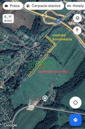 Na predaj rekreačný pozemok, so stavebným investičným potenciálom - fotografia 7