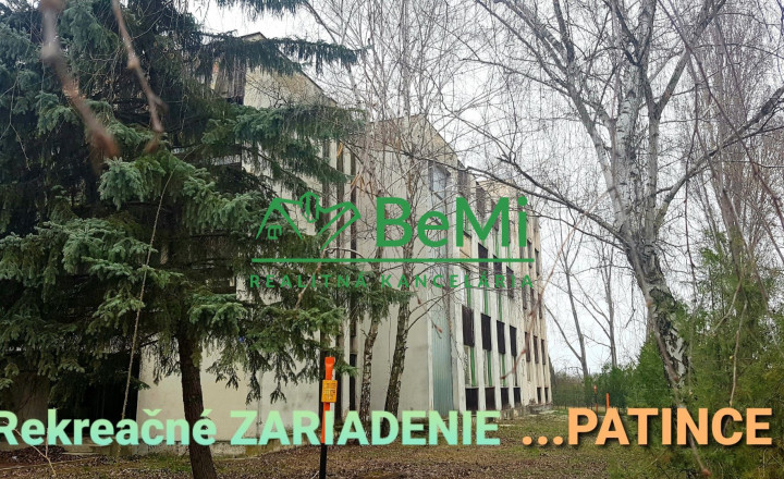 REKREAČNÉ ZARIADENIE...421m2...Patince (095-10-DAR)