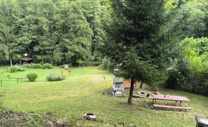 Rekreačná chata s veľkým pozemkom v lese - fotografia 6