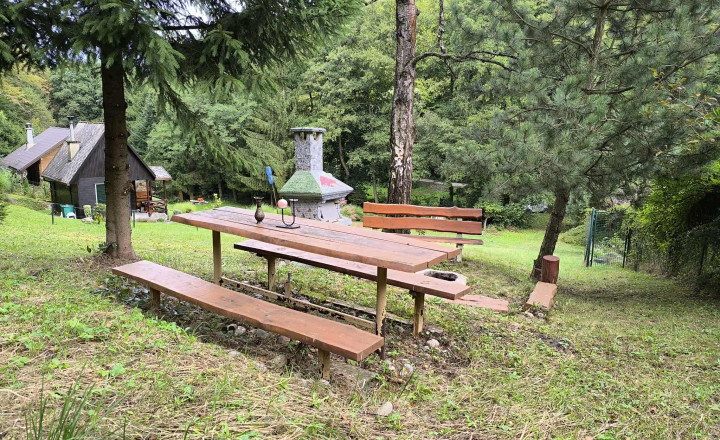 Rekreačná chata s veľkým pozemkom v lese - fotografia 8
