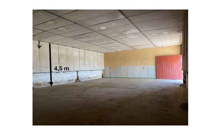 Skladová hala 1000 m² + spevnená vonk. plocha 1000 m² – Tvrdošovce, okres Nové Zámky  ID 003-14-BEST - fotografia 6