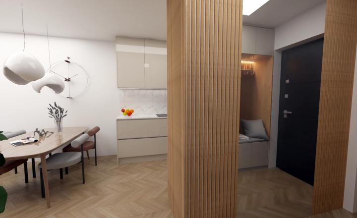 NOVOSTAVBA - NA PREDAJ 2-izbový apartmán s balkónom - fotografia 6