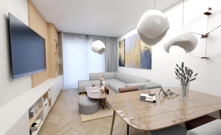 NOVOSTAVBA - NA PREDAJ 2-izbový apartmán s balkónom - fotografia 7