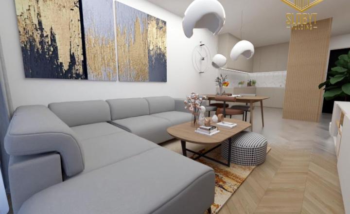NOVOSTAVBA - NA PREDAJ 2-izbový apartmán s balkónom - fotografia 5