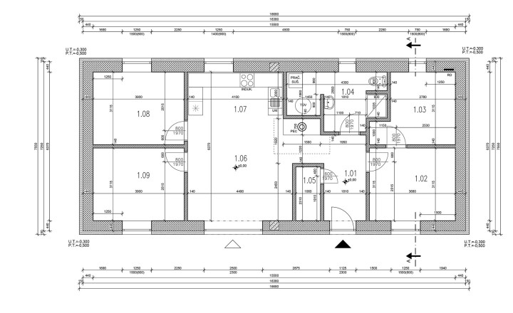 STAVEBNÝ POZEMOK S PRÁVOPLATNÝM STAVEBNÝM POVOLENÍM A PROJEKTOM – MARTOVCE id044-14-evba - fotografia 13