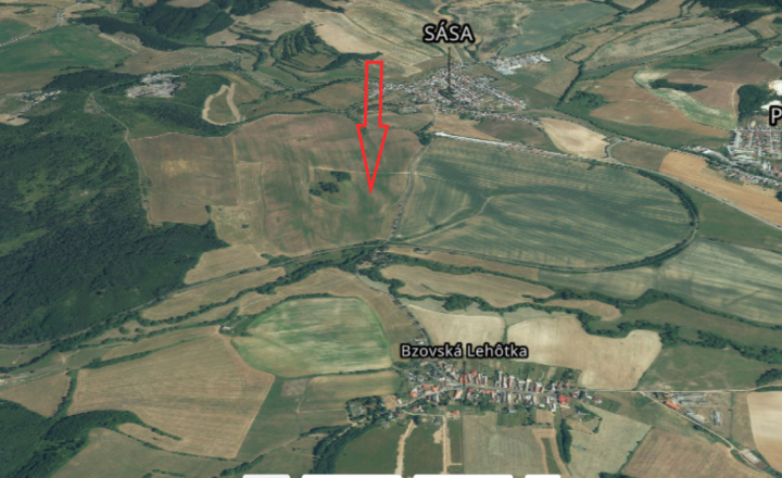 Rovinaté pozemky 7700m2 Sása, Zvolen - fotografia 12