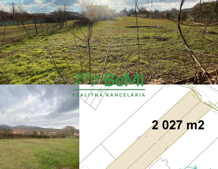 Pozemok Štitáre 2 027 m2 ID 226-14-MIG