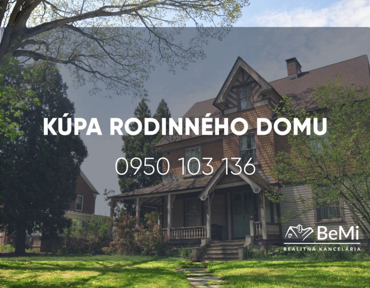 Kúpa rodinného domu - Tesárské Mlyňany