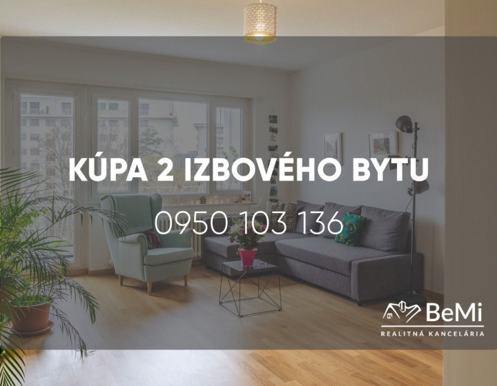 Kúpa 2 izbového bytu - Toloľčianky
