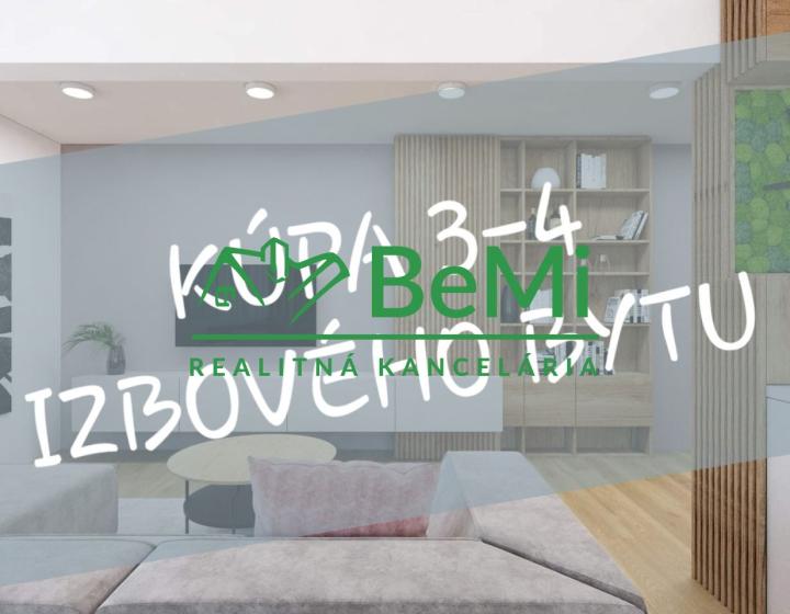 Hľadáme 3-4 izbový BYT - Nitra...Klokočina (001-DAR)