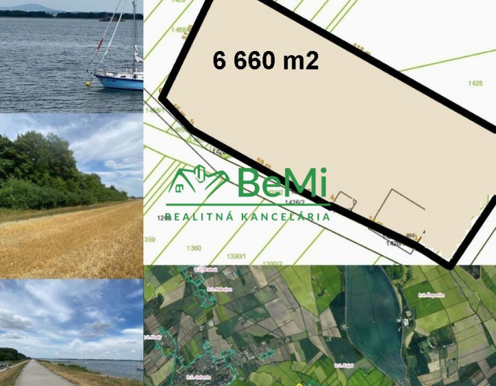 Pozemok 6 660 m2 obec Kajal okr. Galanta ID 262-14-MIG