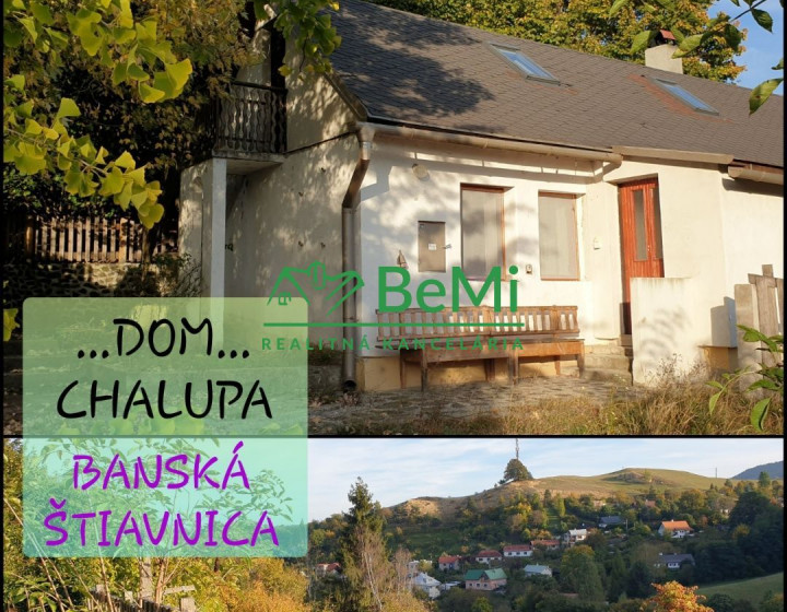 Príjemný DOM, CHALUPA...Banská Štiavnica (101-12-DAR)