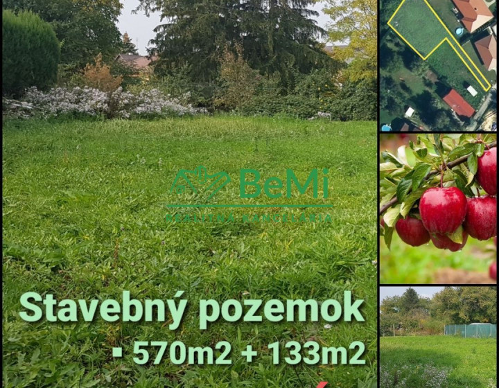 Stavebný POZEMOK 570m2 ... BÁB (143-14-DARE)