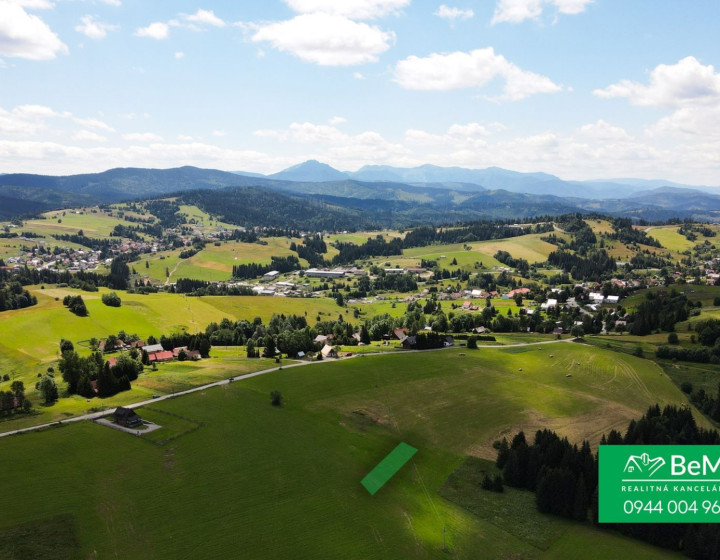 Pozemok na predaj Oravská Lesná 770m2
