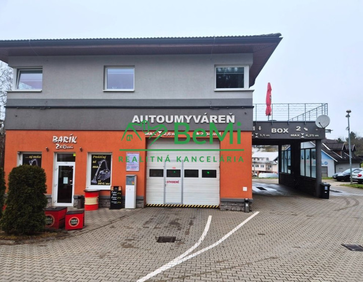 Autoumyváreň s kaviarňou a dvomi bytmi ID: 059-18-STK
