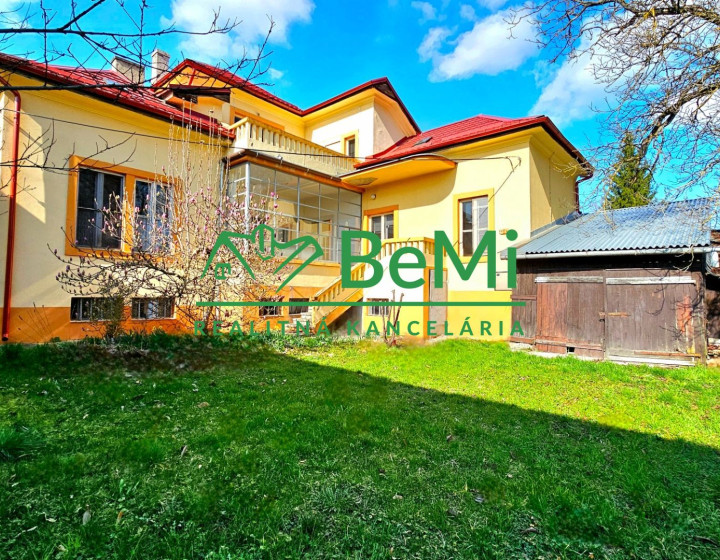 RODINNÁ VILA V CENTRE RIMAVSKEJ SOBOTY -EXKLUZÍVNE NA PREDAJ