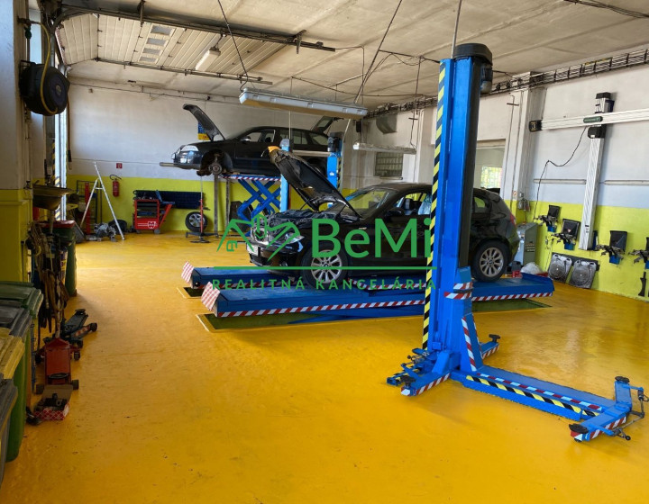 Autoservis s 3 izbovým bytom pri Martine ID: 006-18-TECUa